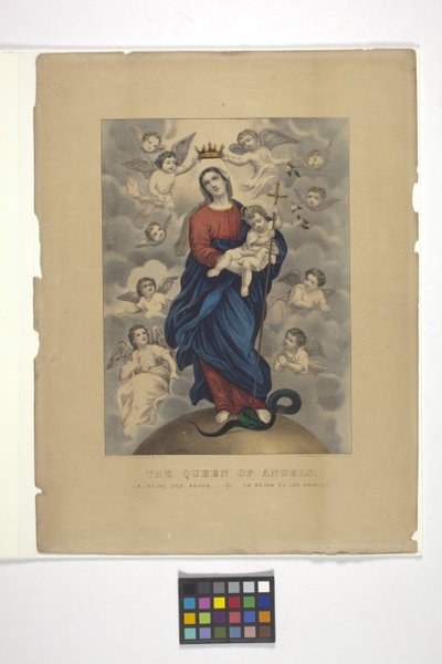 Königin der Engel von N. and Ives J.M. (1824 95) Currier