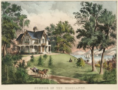 Sommer in den Highlands von Currier and Ives