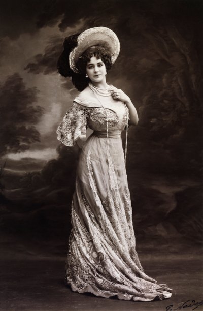 Lola Montez, Künstlername der Tänzerin Eliza Rosanna Gilbert (Fotografie) von Nadar