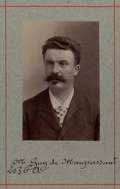 Guy de Maupassant - Foto Atelier Nadar von Nadar