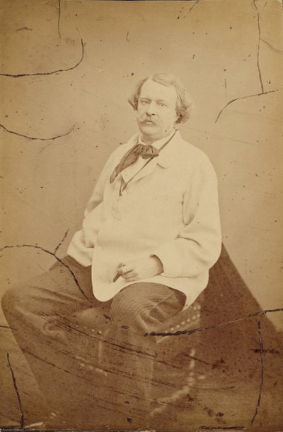 Selbstporträt im weißen Kittel Félix Nadar von Nadar [Gaspard Félix Tournachon]