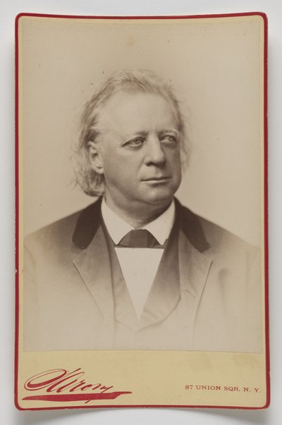 Henry Ward Beecher von Napoleon Sarony