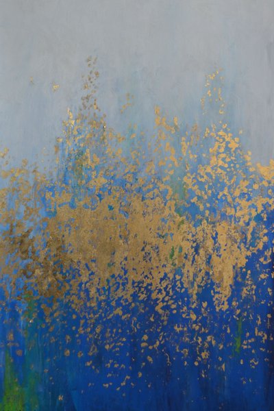 Schimmernde Blaue Wellen von Natalie Avondet