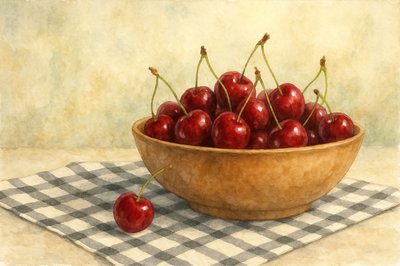 Süße Sommerkirschen von Natalie Bruns