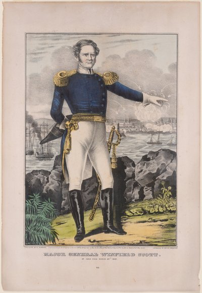 General Winfield Scott von Nathaniel Currier