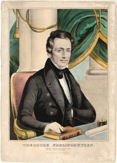 Theodore Frelinghuysen von Nathaniel Currier