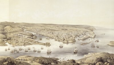 Sebastopol in all seiner Pracht, 1848, graviert von Day und Son, veröffentlicht 1857 von Nathaniel Whittock