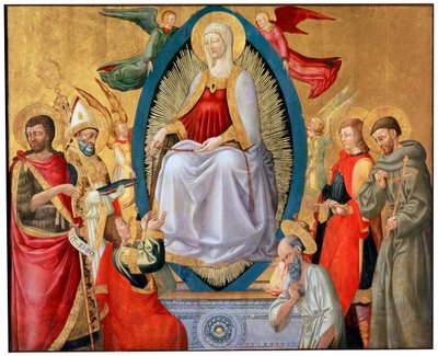 Mariä Himmelfahrt, 1464-1465 von Neri di Bicci