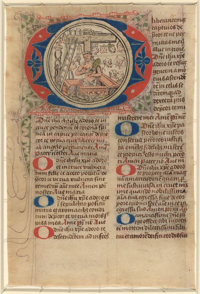 Christus als der Schmerzensmann von Netherlandish 15th Century