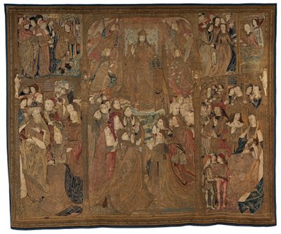 Der Triumph Christi ("Der Mazarin-Teppich") von Netherlandish 16th Century