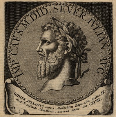 Porträt des römischen Kaisers Didius Julianus von Netherlandish School