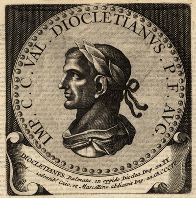 Porträt des römischen Kaisers Diokletian. von Netherlandish School