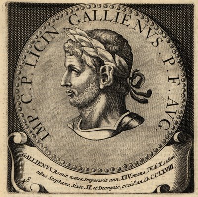 Porträt des römischen Kaisers Gallienus von Netherlandish School
