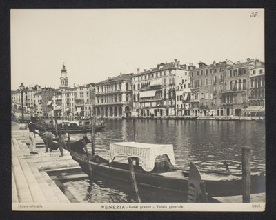Ansicht des Canal Grande in Venedig von Neue Photographische Gesellschaft