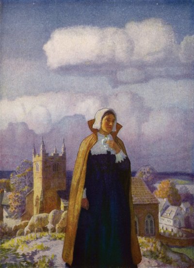 Illustration für Westward Ho! von Charles Kingsley von Newell Convers (after) Wyeth