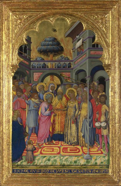 Die Hochzeit der Jungfrau, ca. 1380 von Niccolò di Bonaccorso