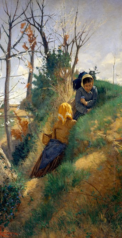 Pastorale Szene, von Niccolo Cannicci von Niccolo Cannicci