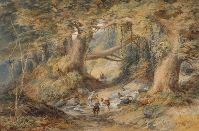 Überquerung des Teremakau-Flusses von Nicholas Chevalier