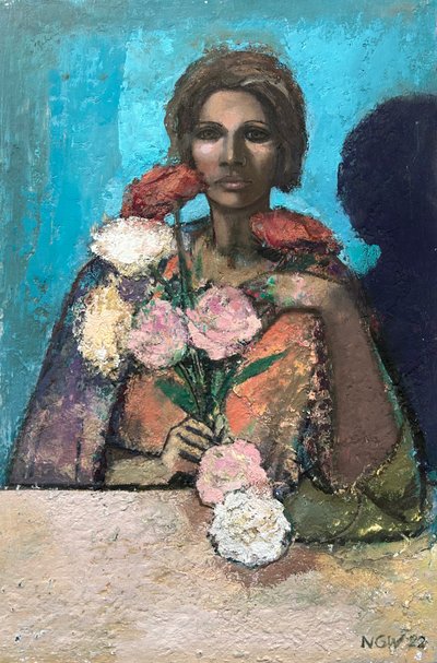 Blumenmädchen von Nick Williams