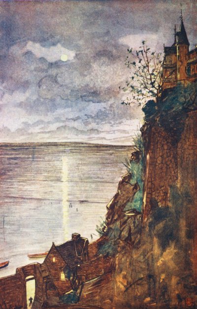 Eingang zum Mont St Michel von Nico Jungmann