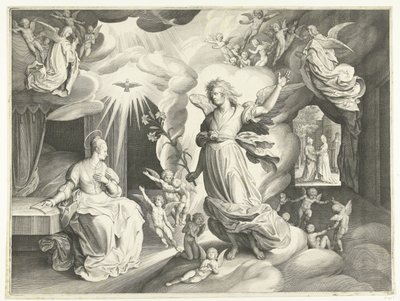 Verkündigung von Nicolaes de Bruyn