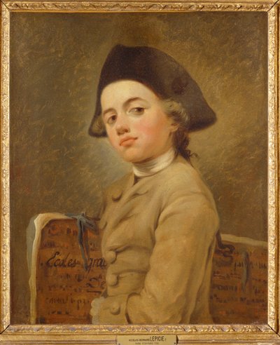 Der junge Zeichner von Nicolas-Bernard (after) Lepicie