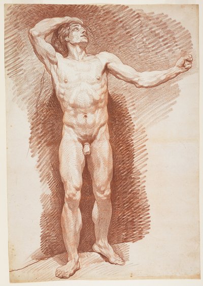 Stehender männlicher Akt von Nicolas Bernard Lepicie