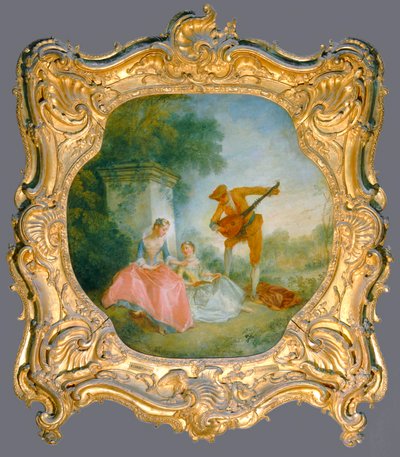 Die Musikstunde von Nicolas (attr. to) Lancret
