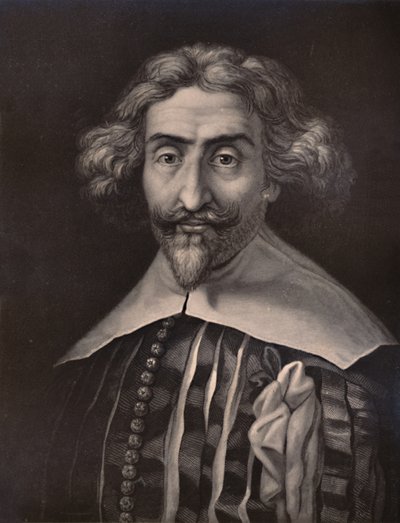 Miguel de Cervantes, spanischer Autor von Nicolas Auguste Leisnier