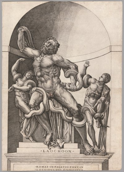 Laokoon von Nicolas Beatrizet