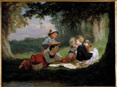 Le gouter champetre von Nicolas Edward Gabe
