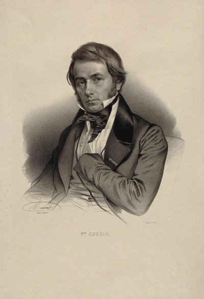 Porträt des Philosophen Victor Cousin 1792-1867 von Nicolas Eustache Maurin