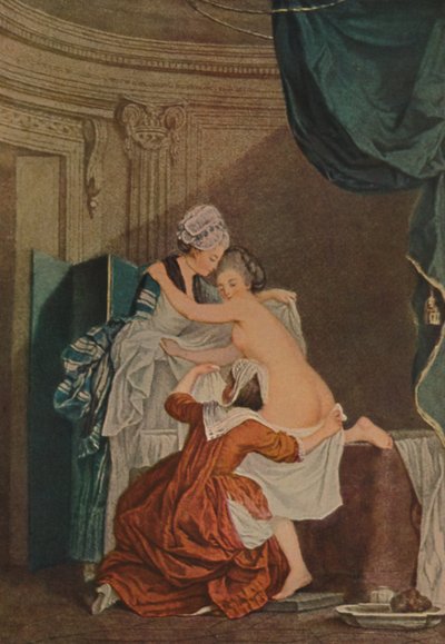 Le Bain, Das Bad, ca. 1770-1810, 1913 von Nicolas Francois Regnault