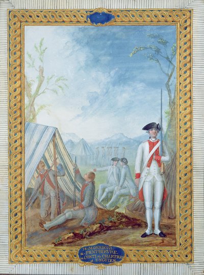 Uniformen der französischen Infanterie während des Amerikanischen Unabhängigkeitskrieges von Nicolas Hoffmann