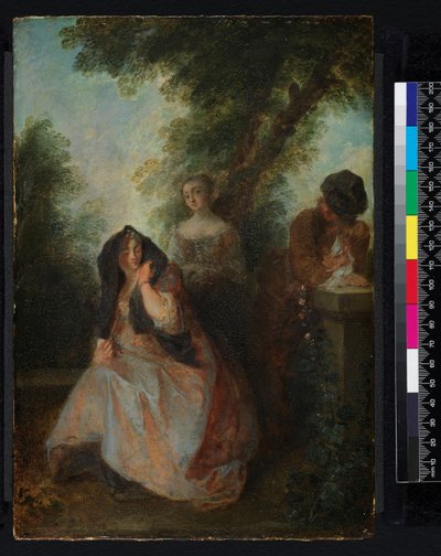 In dieser lieblichen Einsamkeit..., vor 1743 von Nicolas Lancret