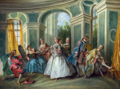 Die vier Lebensalter des Menschen: Jugend von Nicolas Lancret