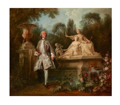 Porträt des Schauspielers Grandval von Nicolas Lancret
