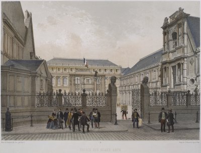 Palais des Beaux-Arts, Paris, Illustration aus 