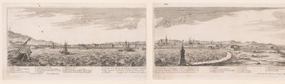 Ansicht von Barcelona von Nicolas Perelle