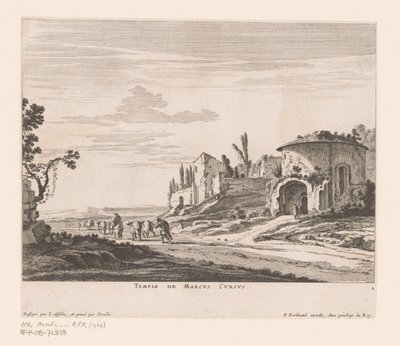 Tempel des Marcus Cursus von Nicolas Perelle