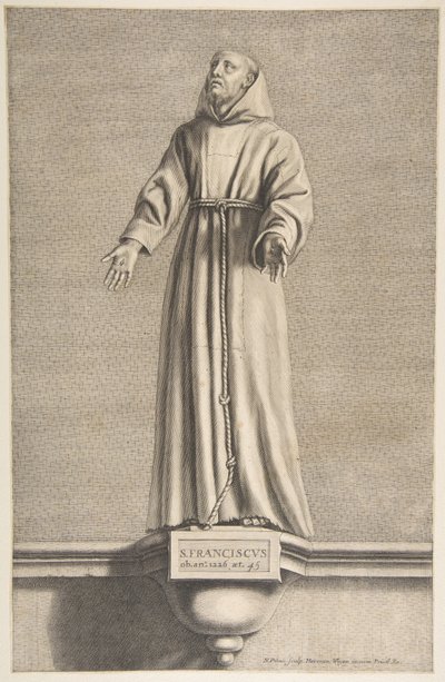 St. Franziskus von Nicolas Pitau