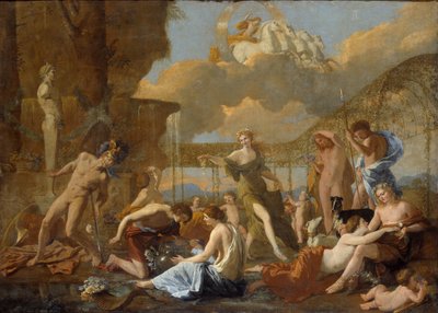 Das Reich der Flora von Nicolas Poussin