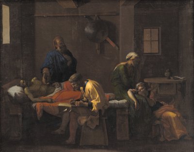 Das Testament des Eudamidas von Nicolas Poussin