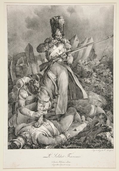 Der französische Soldat von Nicolas Toussaint Charlet