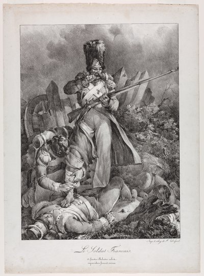 Der französische Soldat von Nicolas Toussaint Charlet