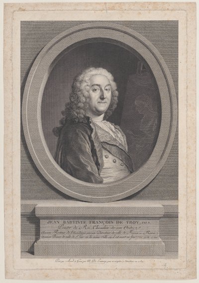 Jean Baptiste François de Troy, Fils, 1789 von Nicolas de Launay