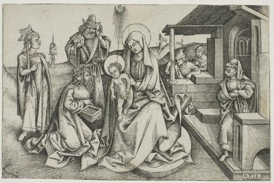 Anbetung der Heiligen Drei Könige von Nicolaus Alexander Mair von Landshut