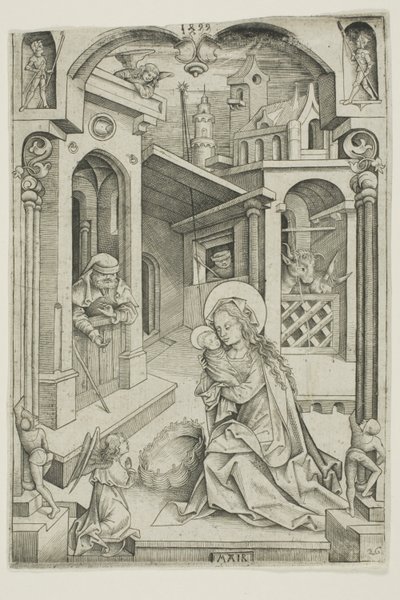 Die Geburt Christi von Nicolaus Alexander Mair von Landshut