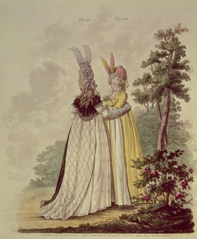 Spazierkleider aus N. Heideloffs 