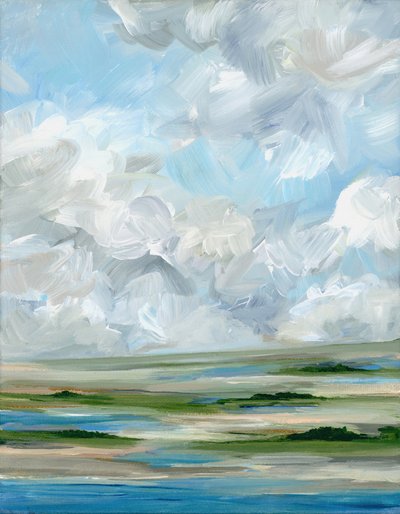 Wolkige Sumpfruhe von Nicole Walsh